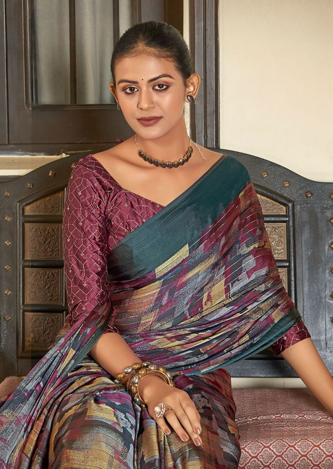 Kashvi Pankti Vol 11 Weaving Soft Silk Printed Saree Catalog
